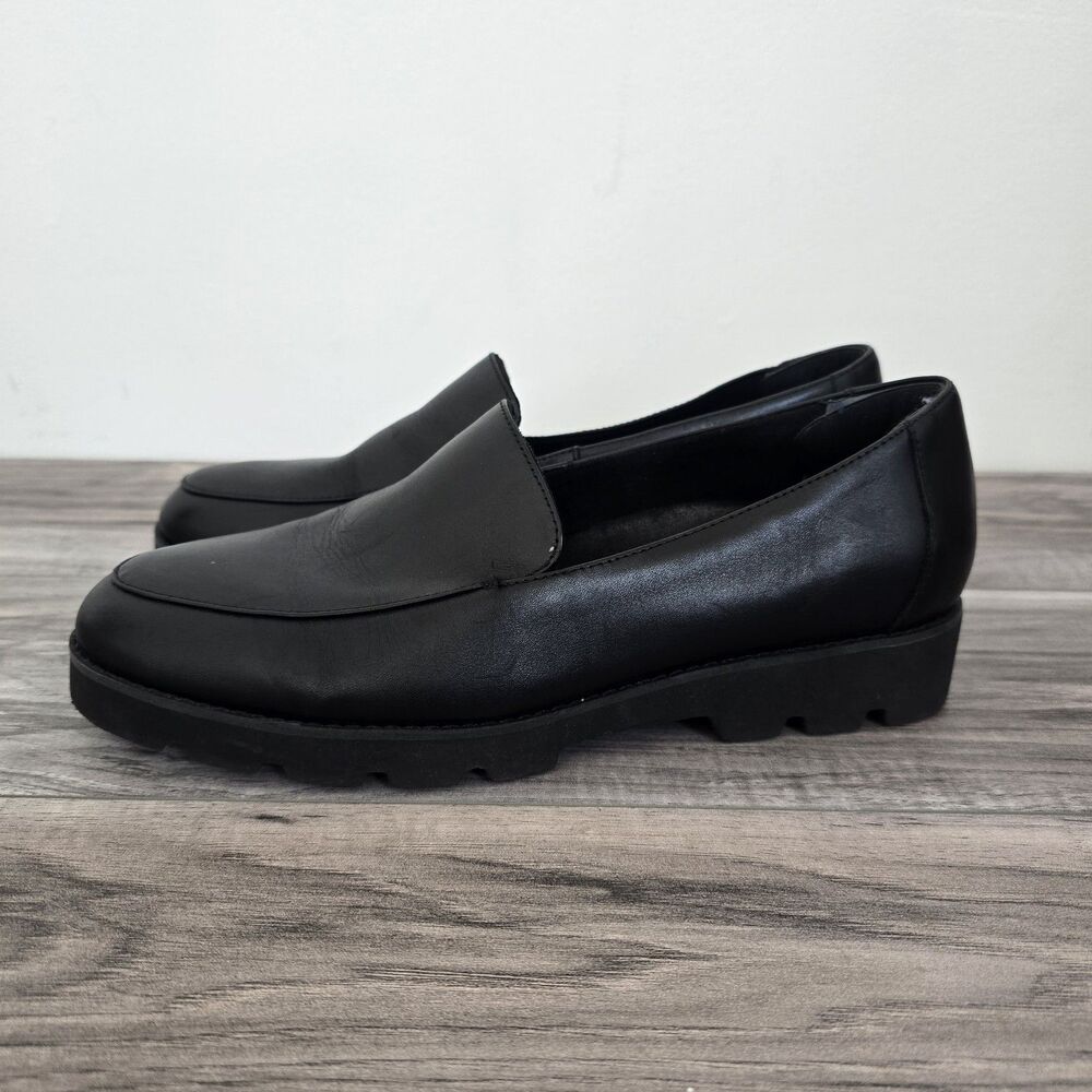 VIONIC Kensley Slip On Loafers Black Shoes Women's Size 10